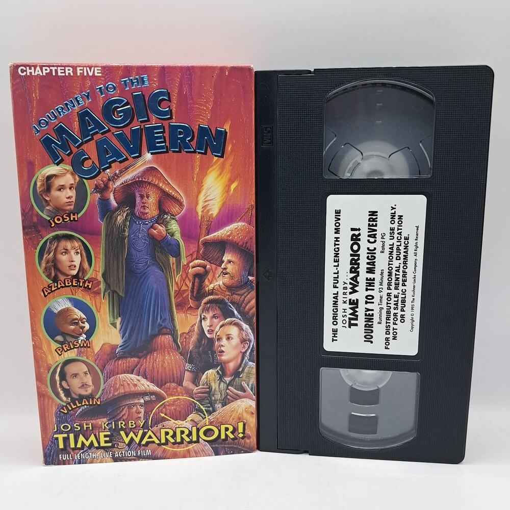 Josh Kirby Time Warrior Chapter 5 Journey To The Magic Cavern (VHS, 1995) PROMO